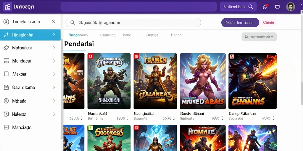 Kompetisi seru dengan fitur multiplayer.