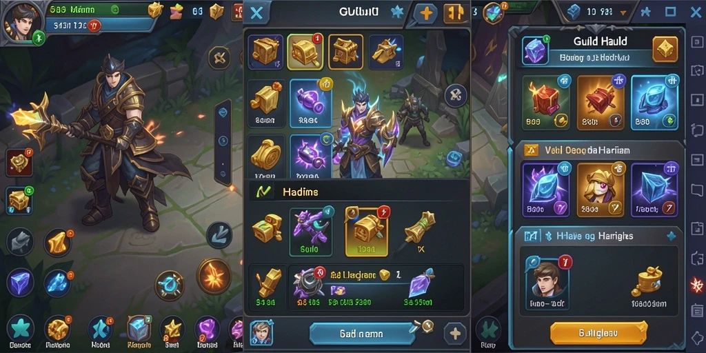 Karakter-karakter unik dengan desain yang menawan.