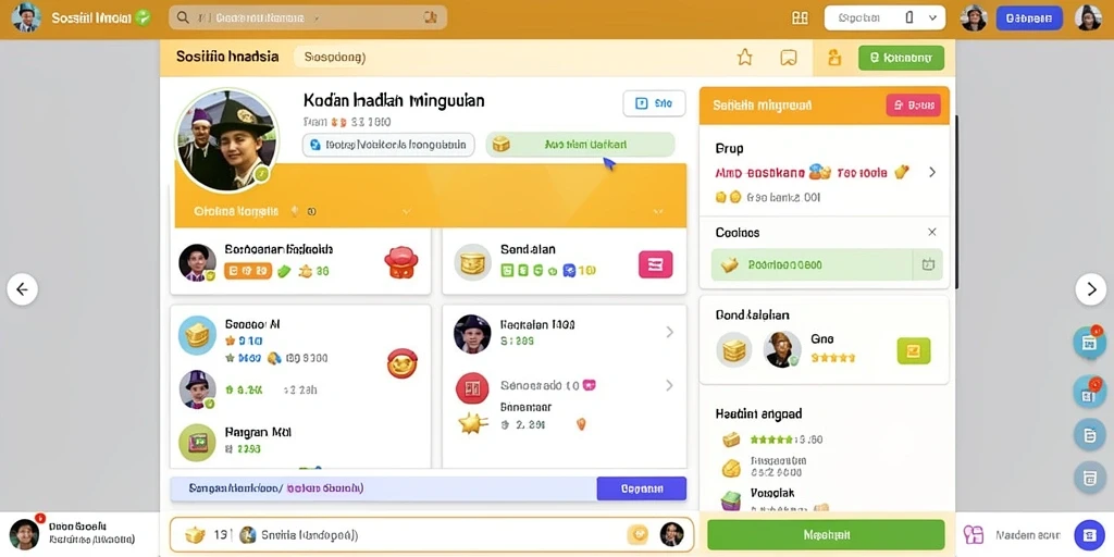 Screenshoot ketiga menampilkan fitur turnamen yang menarik.